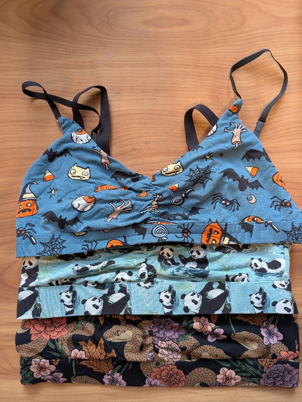 MeUndies 3 Bras Medium